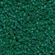 Miyuki delica kralen 11/0 - Opaque dyed dark green DB-656